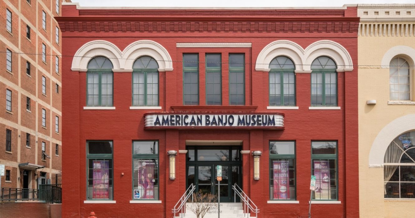 Exterior of American Banjo Museum Oklahoma City OK