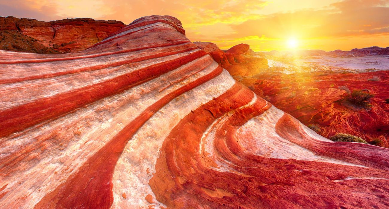 Fire Wave rock in Valley of Fire State Park