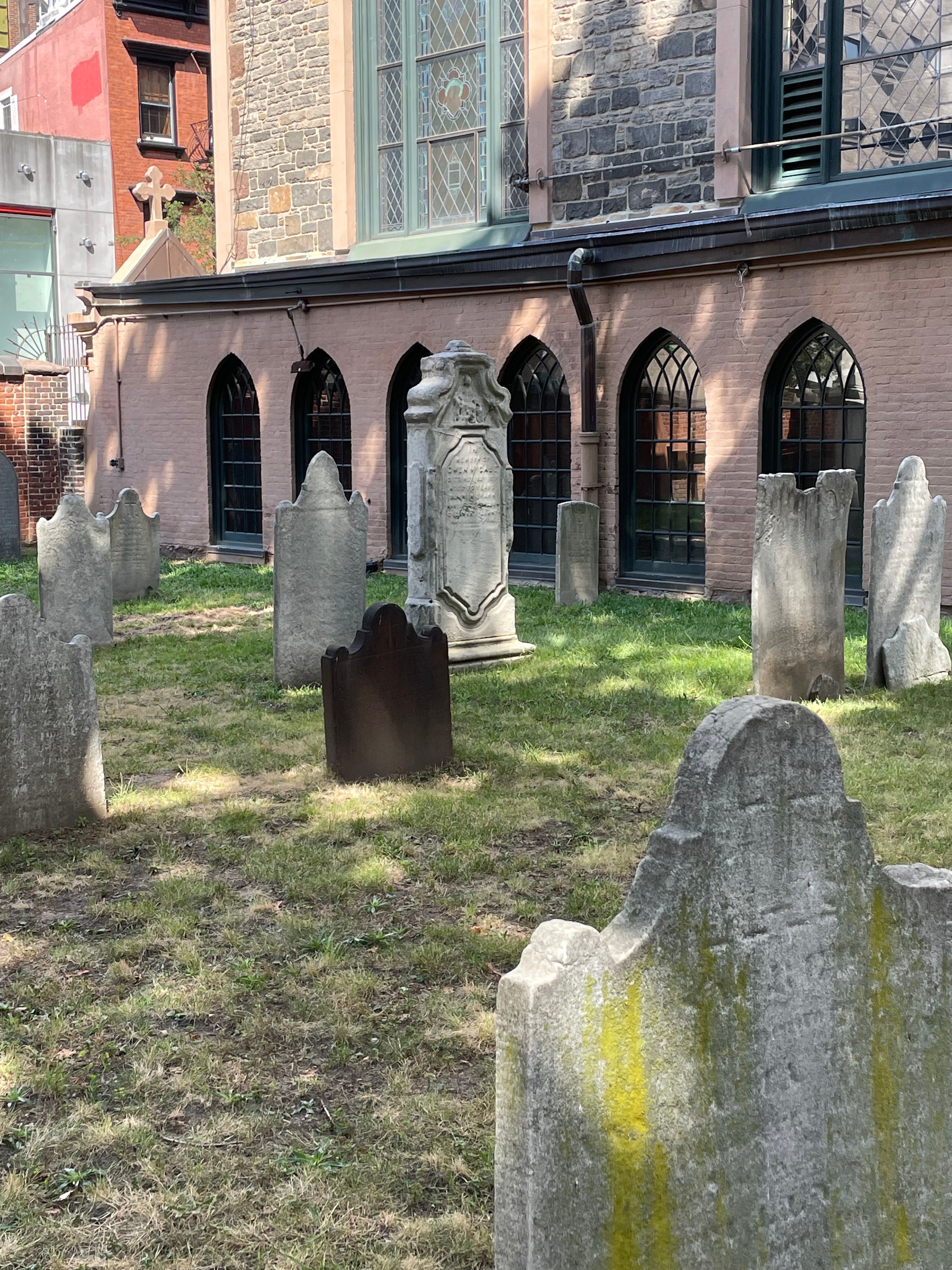 the parish cemetery at the basilica of old st patricks cathedral