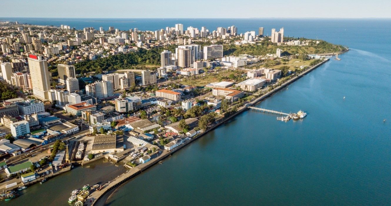 Maputo, capital city of Mozambique, Africa