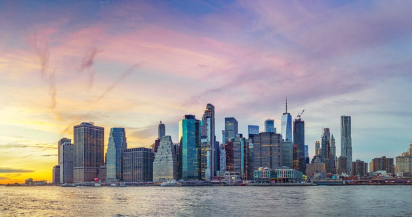 Panoramic Manhattan view