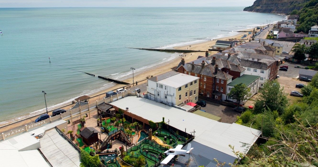 Shanklin town, Isle of Wight, England