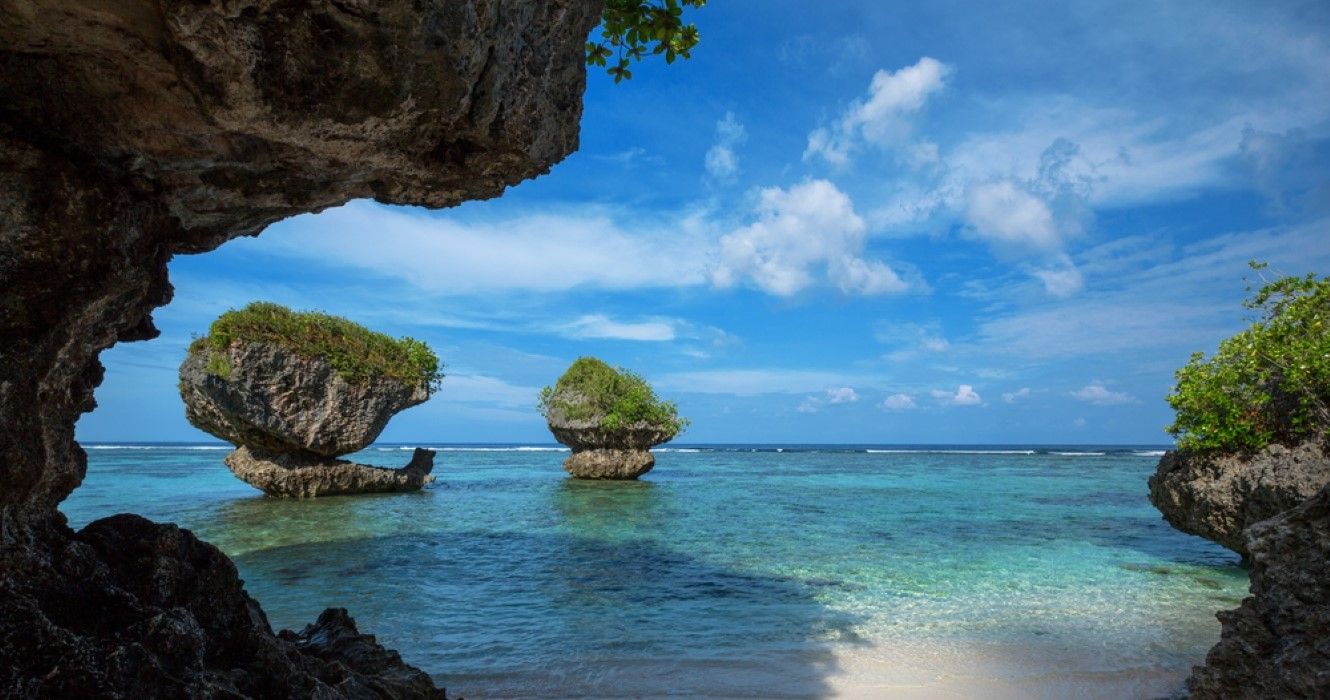 Tanguisson Beach on the tropical island of Guam