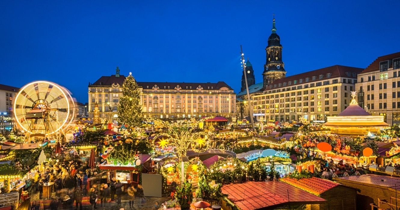 Christmas Market in Dresden, Germany