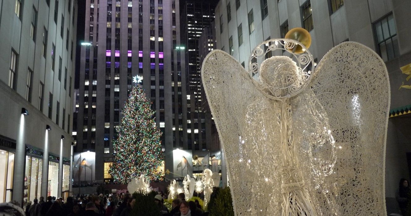 Christmas at the Rockefeller Center in New York