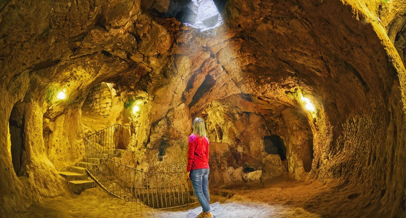 Derinkuyu cave underground city, Cappadocia