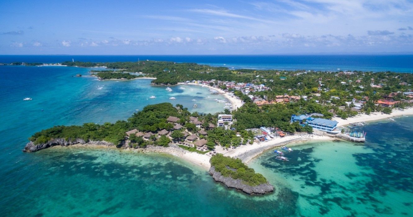 Malapascua Island in Visayan Sea, One of Cebu Island