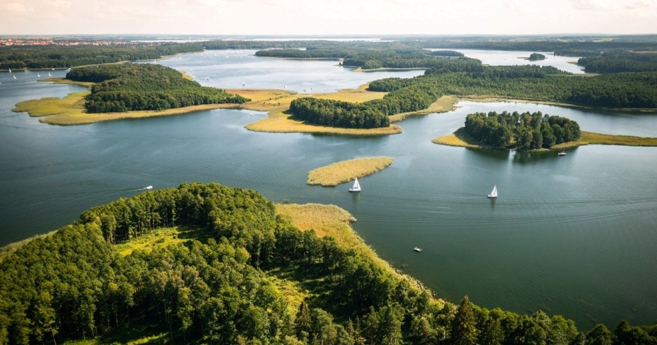 Masurian Lake District in Poland