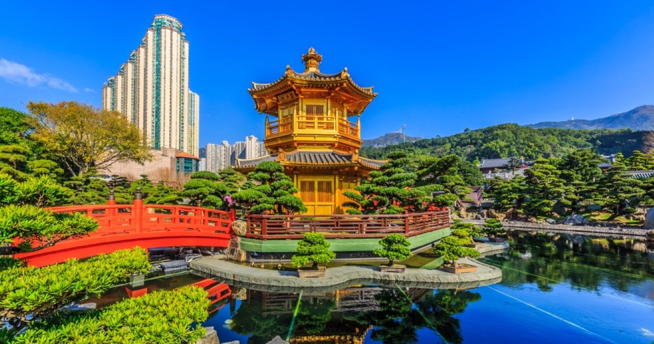 Nan Lian garden, Chinese classical garden, Hong Kong