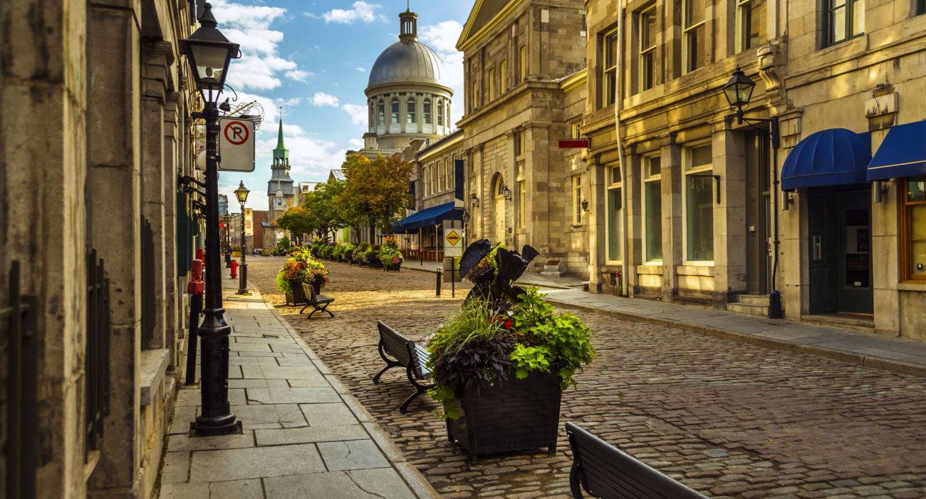 Street of Old Montreal