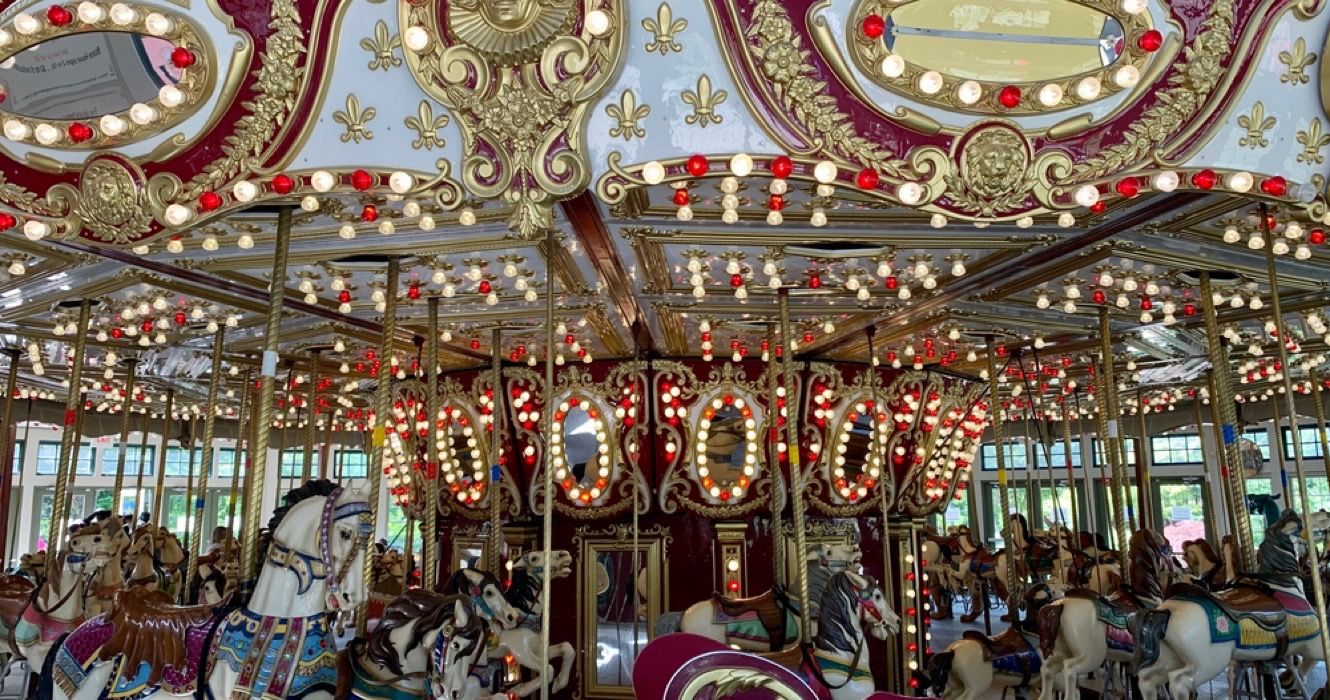 The Carousel at The Roger Williams Park in Providence, Rhode Island