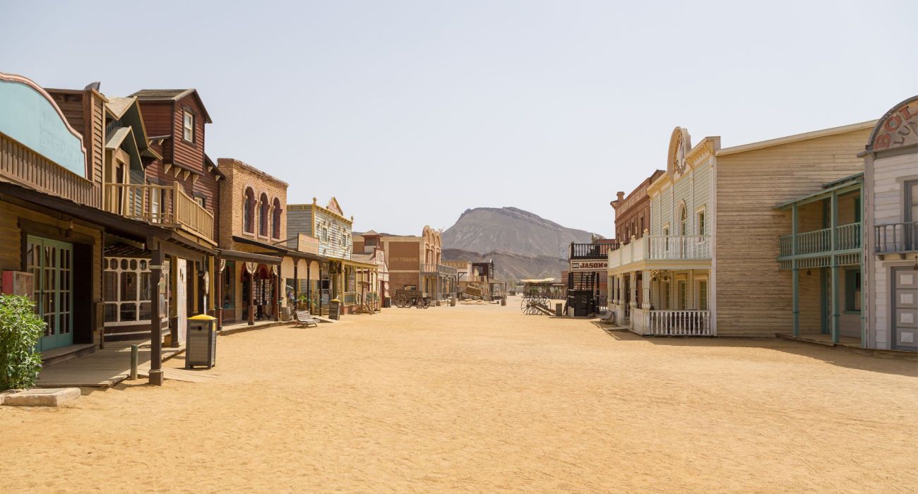 Village of American West movies in the Tabernas desert