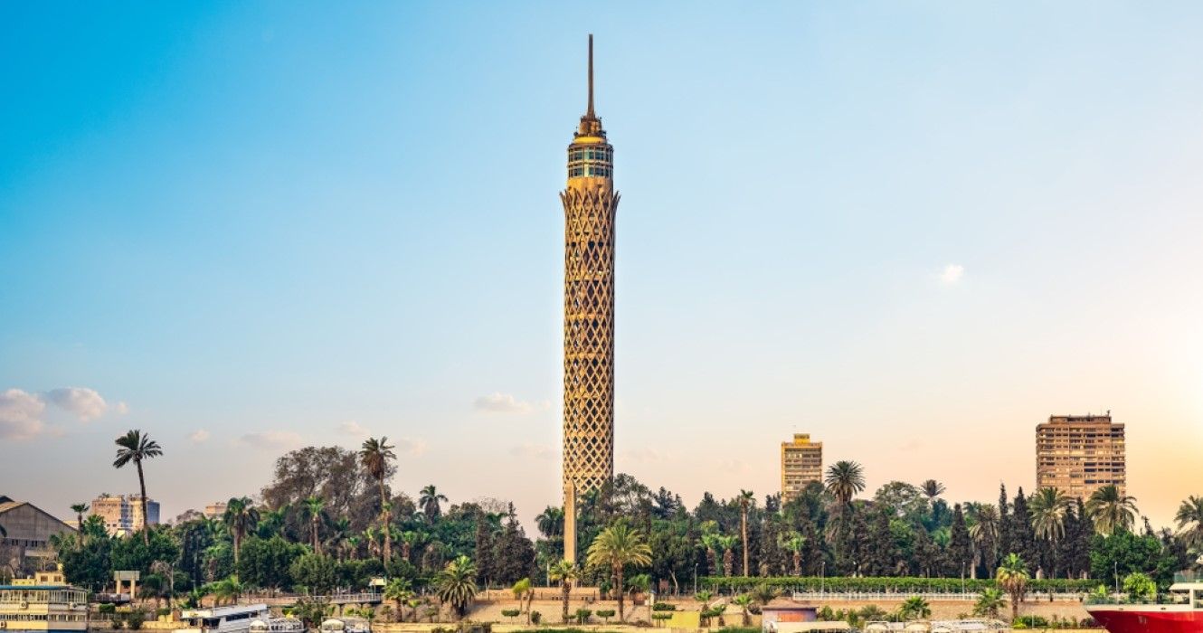 Cairo Tower in Cairo, Egypt