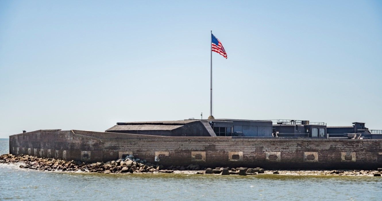 Fort Sumter National Monument in Charleston, South Carolina
