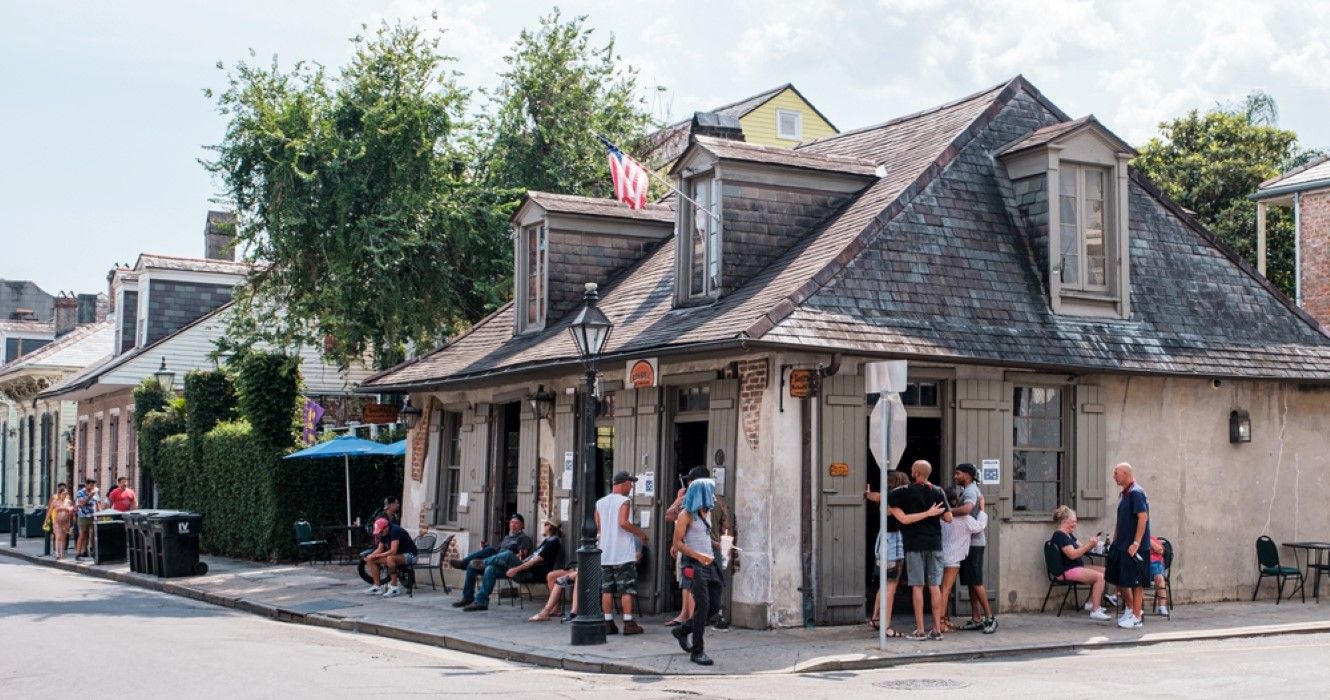 Jean Lafitte's Blacksmith Shop in the French Quarter, New Orleans