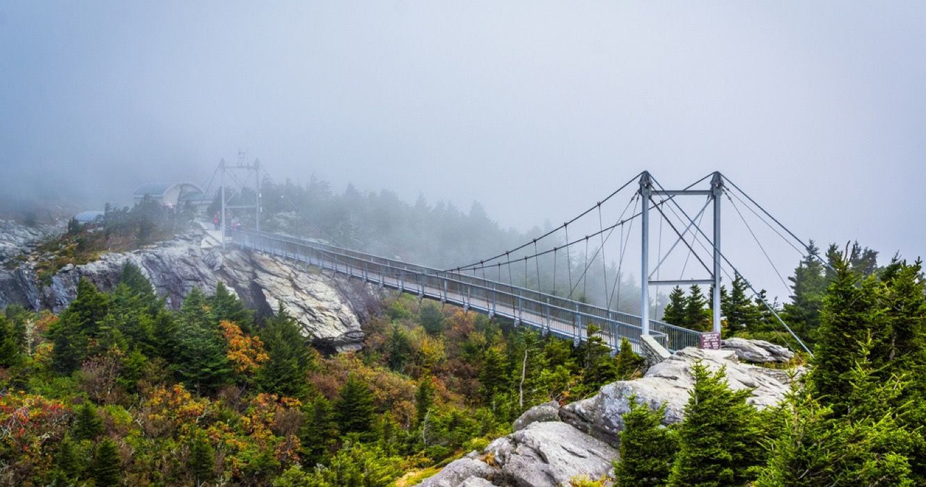 America’s Highest Suspension Footbridge Hangs From Grandfather Mountain