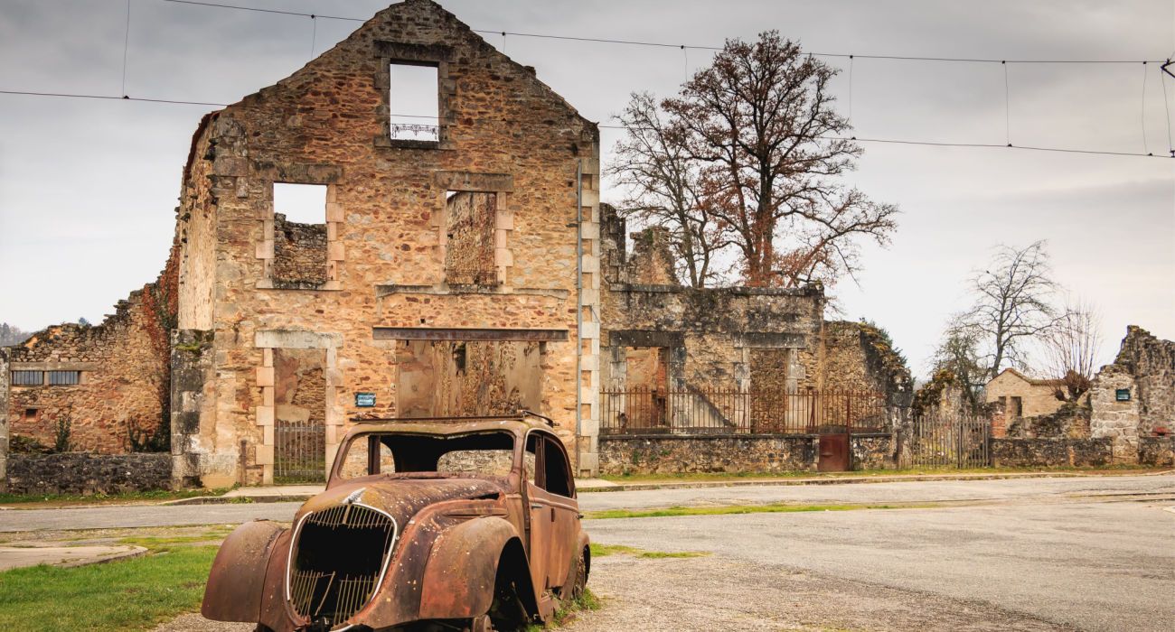 This French Ghost Town Is Actually A Memorial To The D-Day Landings & World War II