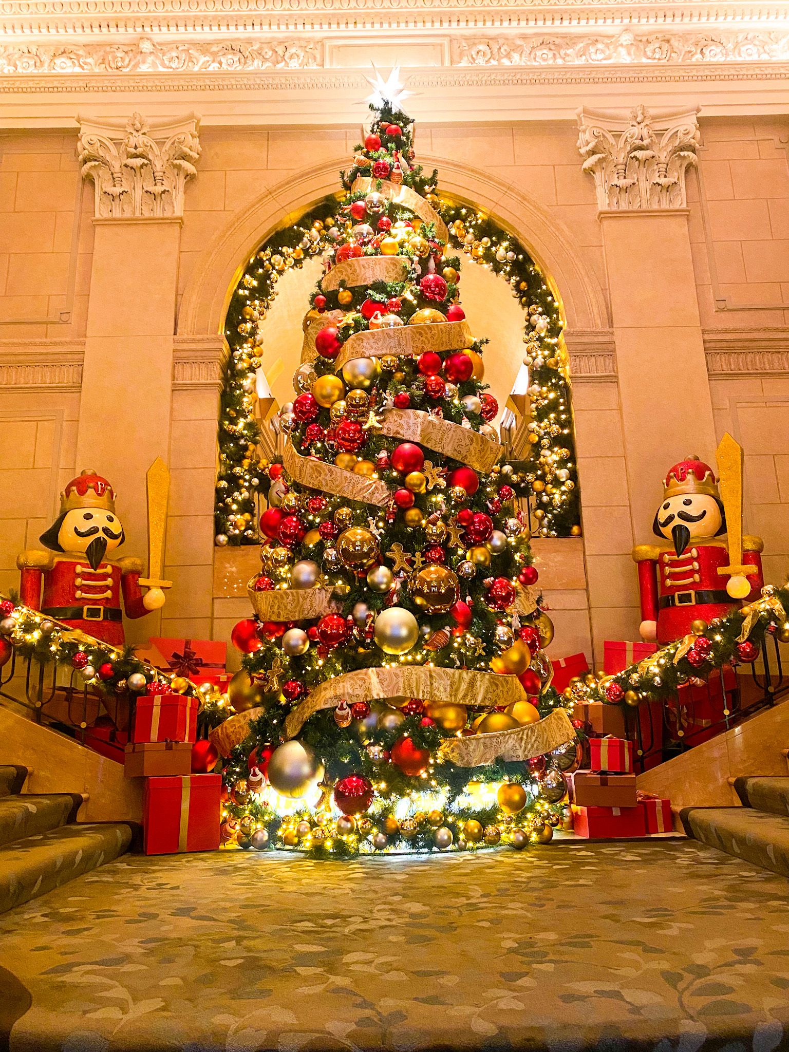 Christmas Tree at The Peninsula Hotel, NYC