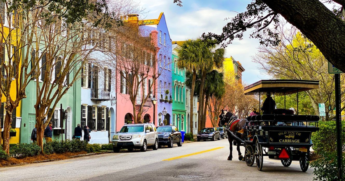 Street in Charleston South Carolina