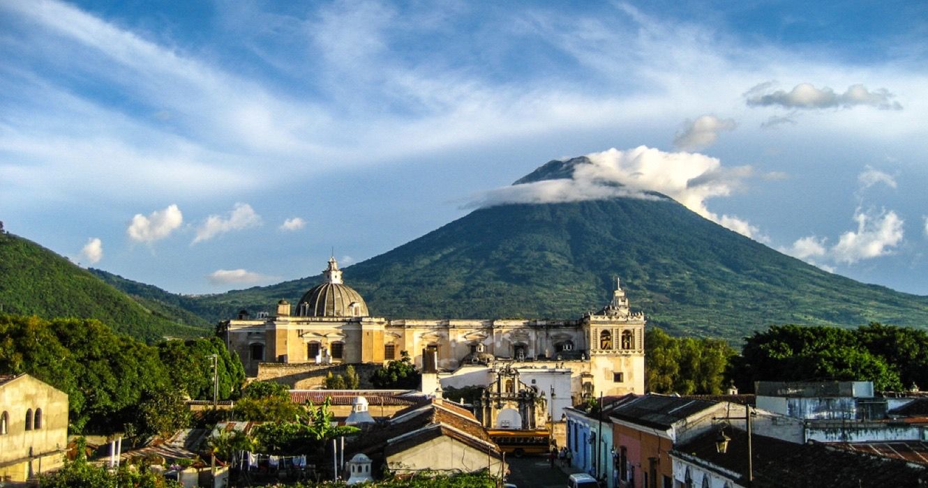 Volcano in Antigua, Guatemala