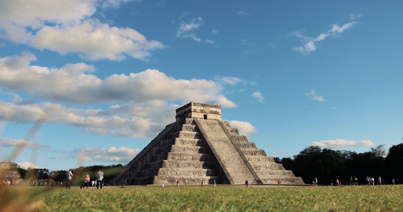 Yucatan pyramid