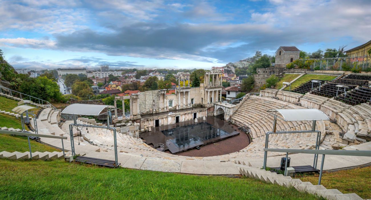 Amphitheatre in Plovdiv, Bulgaria