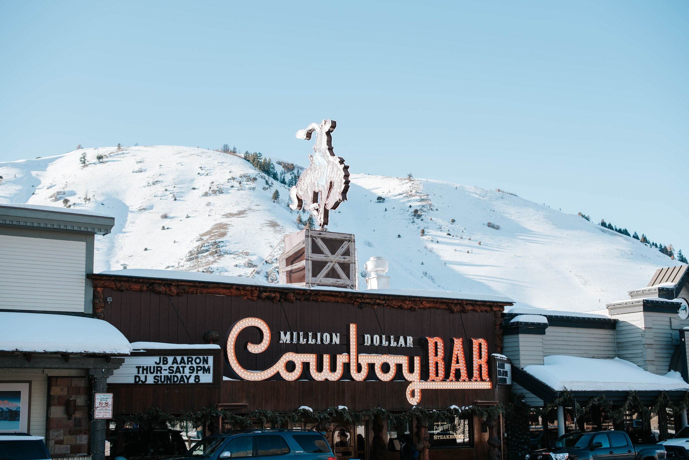 Million Dollar Cowboy Bar in Jackson, Wyoming