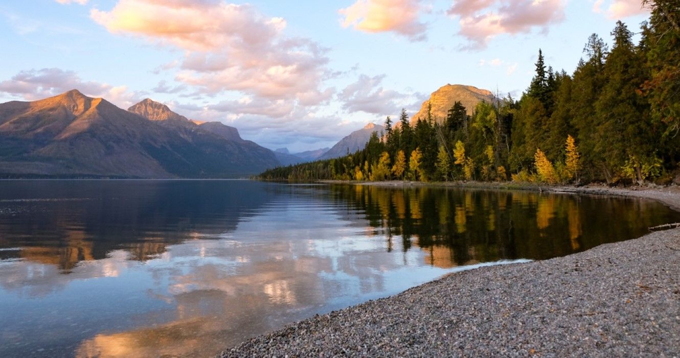 Lake McDonald in Glacier National Park, Montana