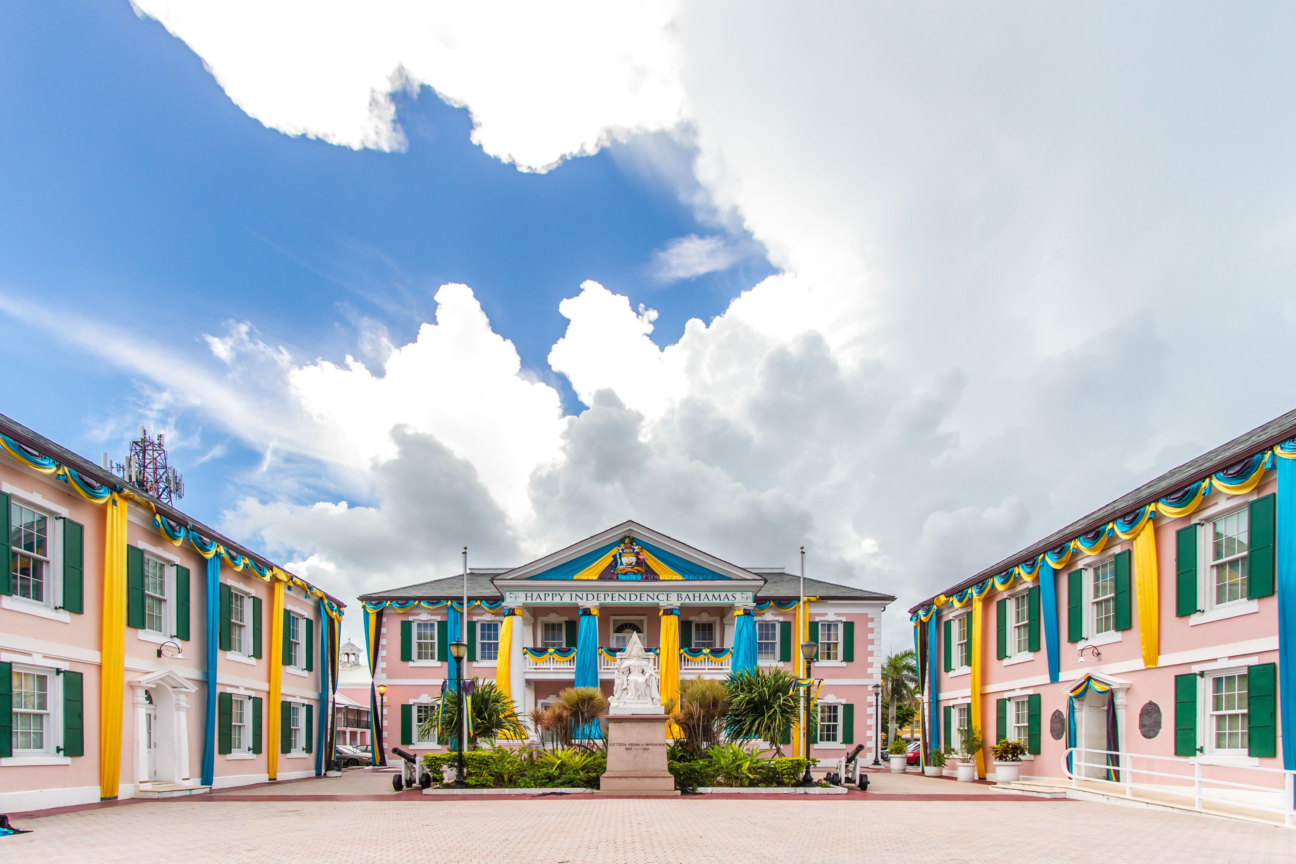 Parliament Square in Nassau, Bahamas