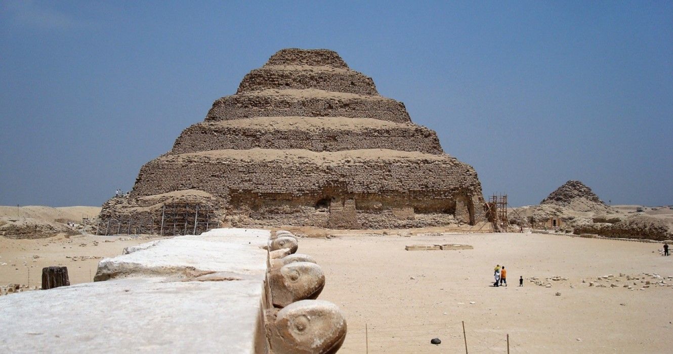 The necropolis of Sakra in Egypt