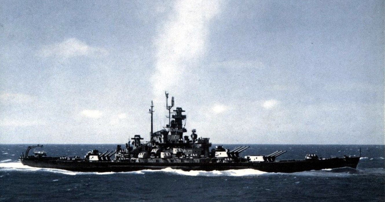The Worst Battleship In The World Now Sits Off The Coast Of