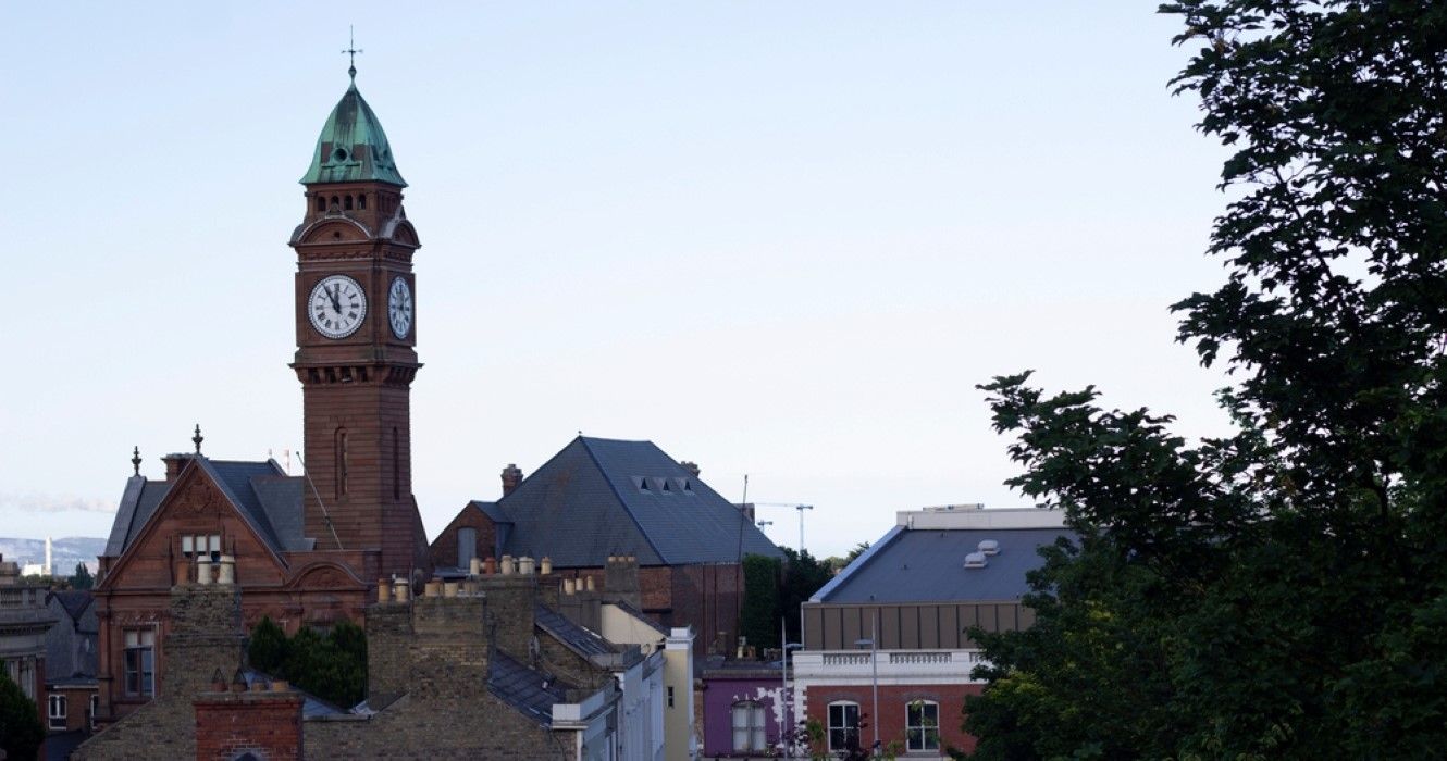 Clock Tower in Rathmines, Dublin, Ireland