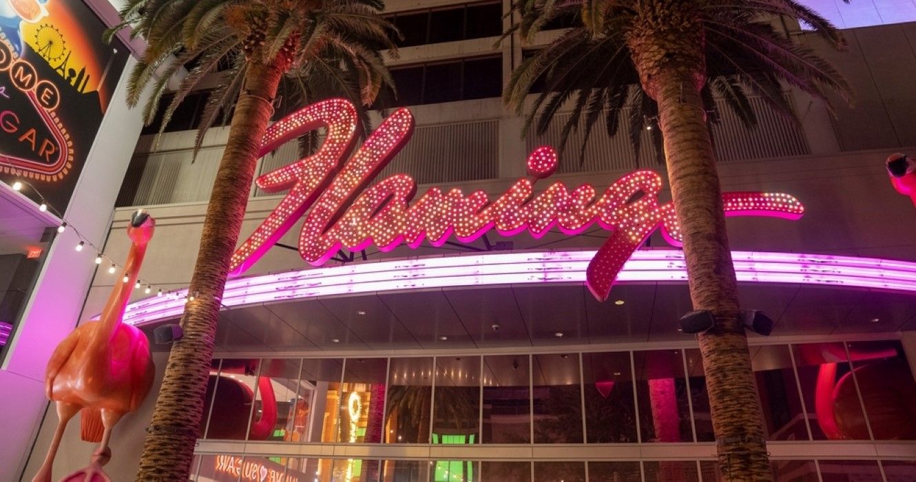 Entrance of Flamingo Las Vegas Hotel Casino