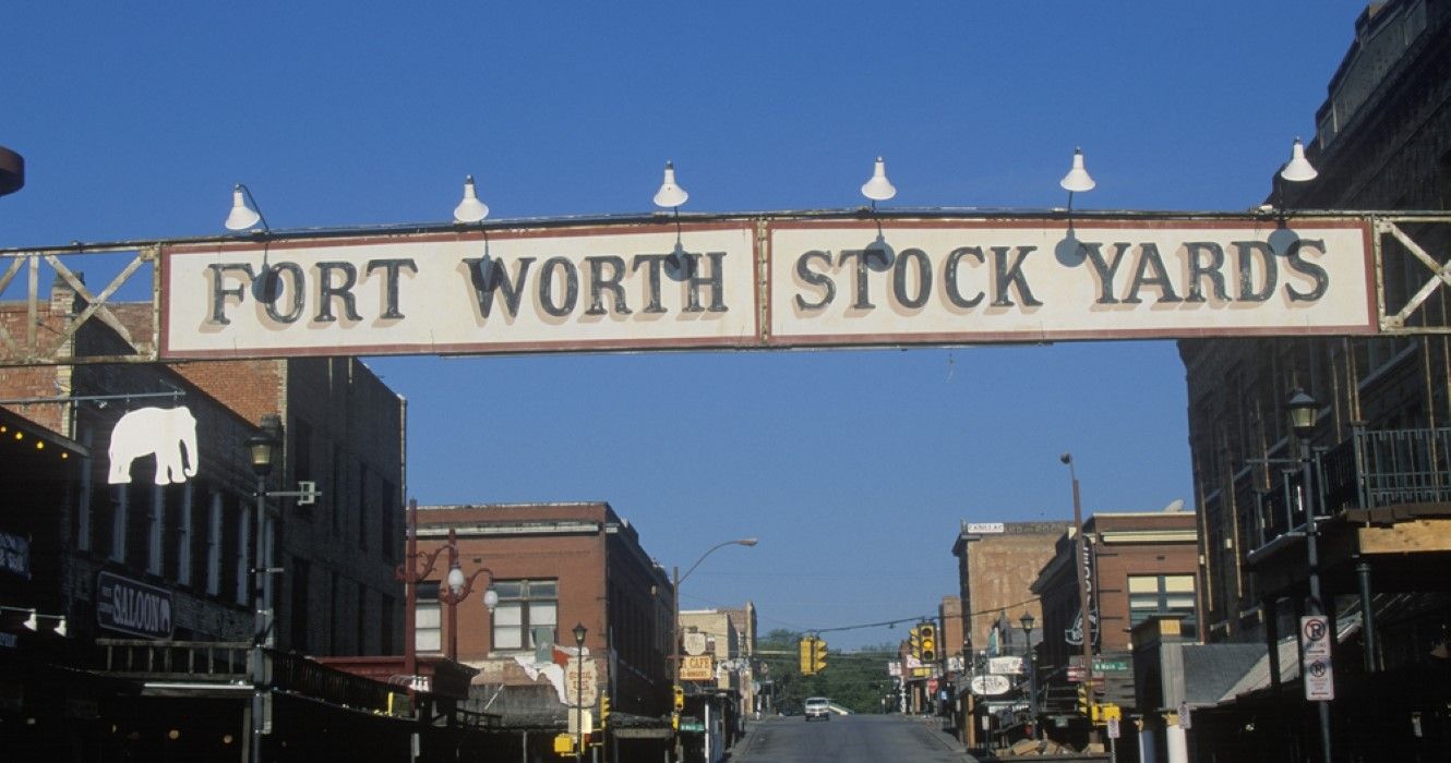 Entrance to Fort Worth Stockyards, Texas