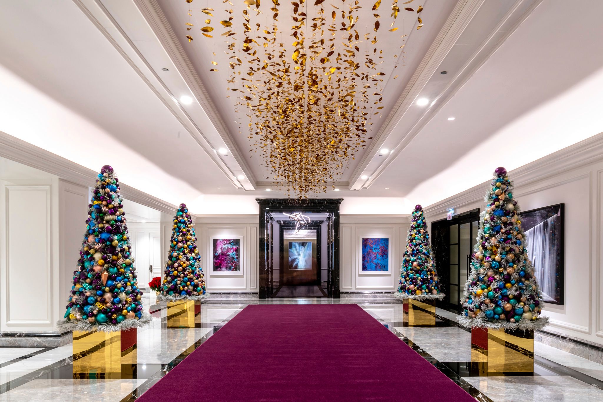 Four seasons hotel Chicago at christmas