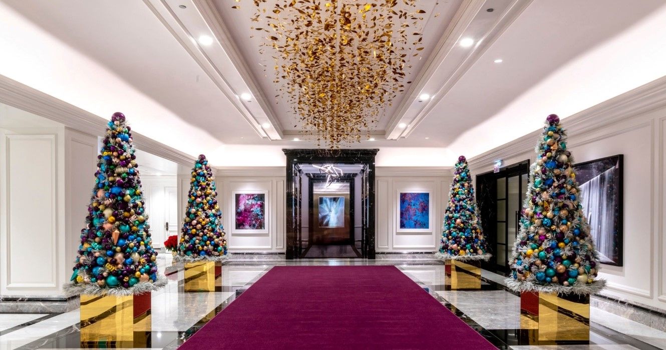 Four seasons hotel Chicago at christmas