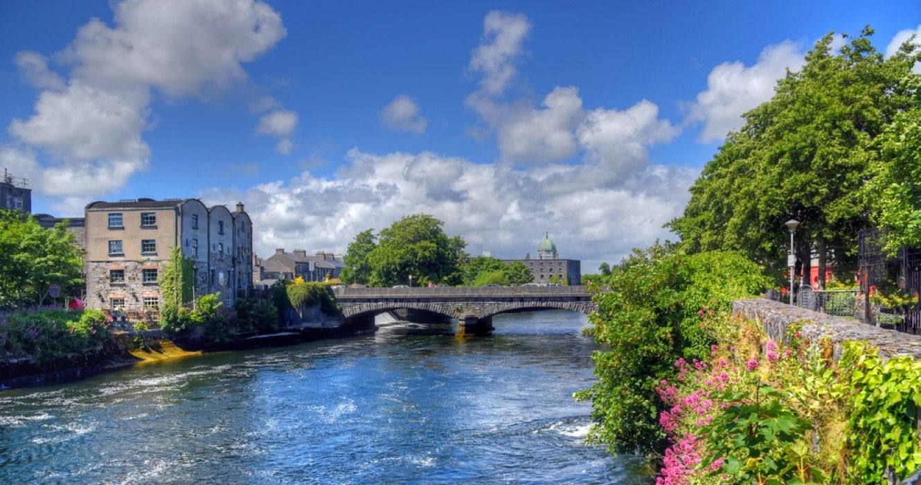 Galway, Irlanda e o Rio Corrib