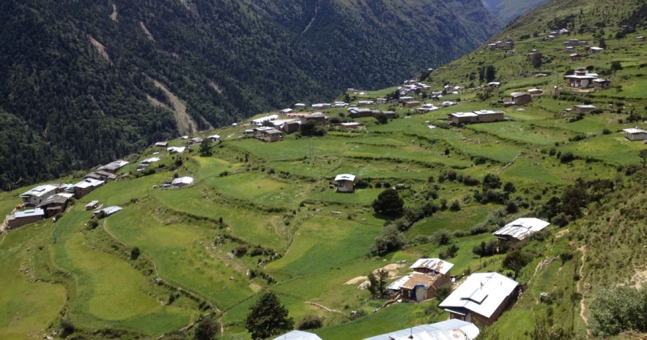 laya highest elevated village in bhutan