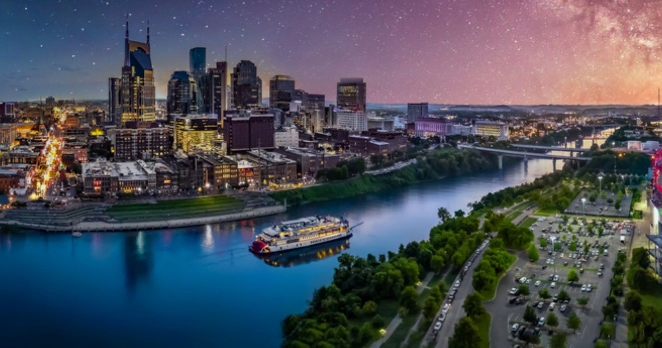 Nashville cityscape, Tennessee