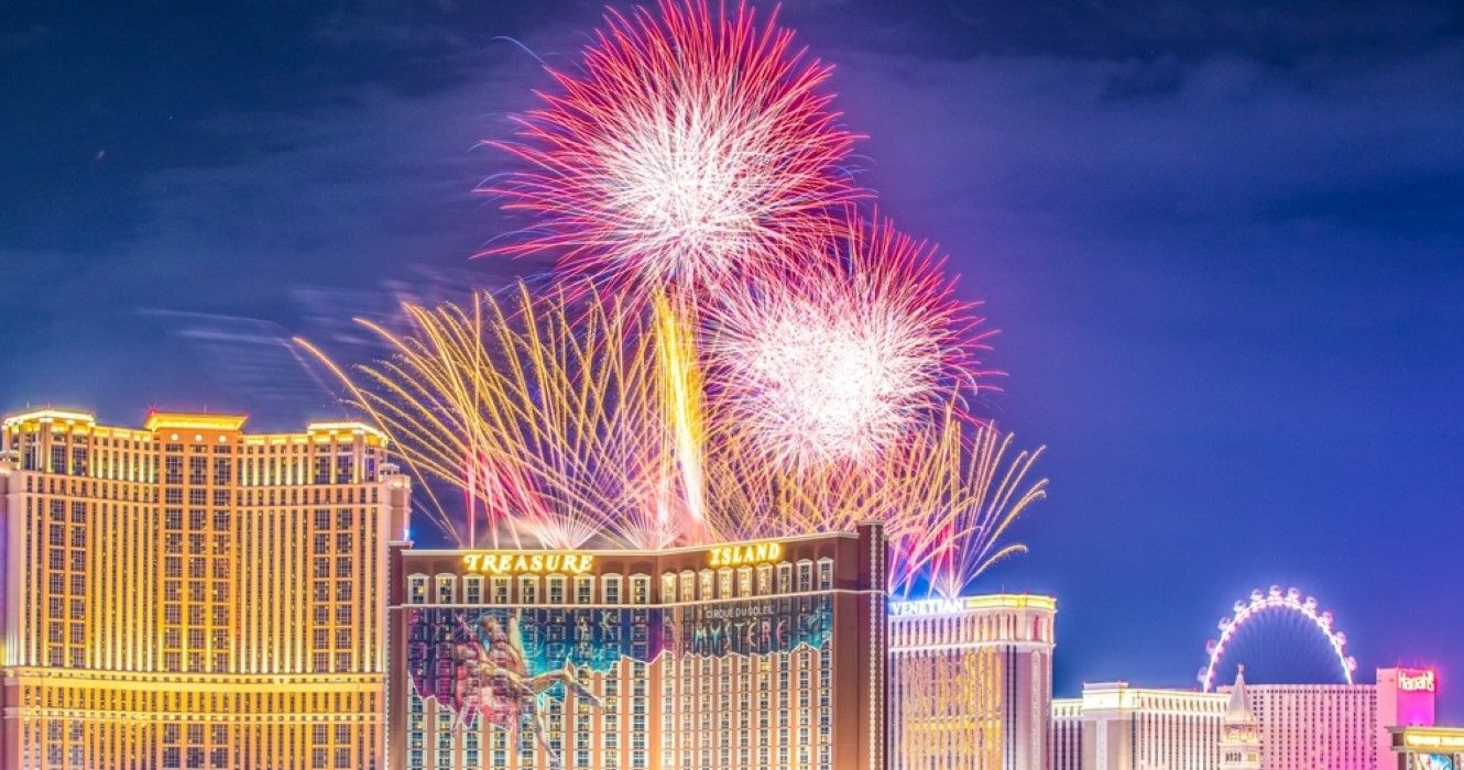 New Year's Eve on the Las Vegas Strip
