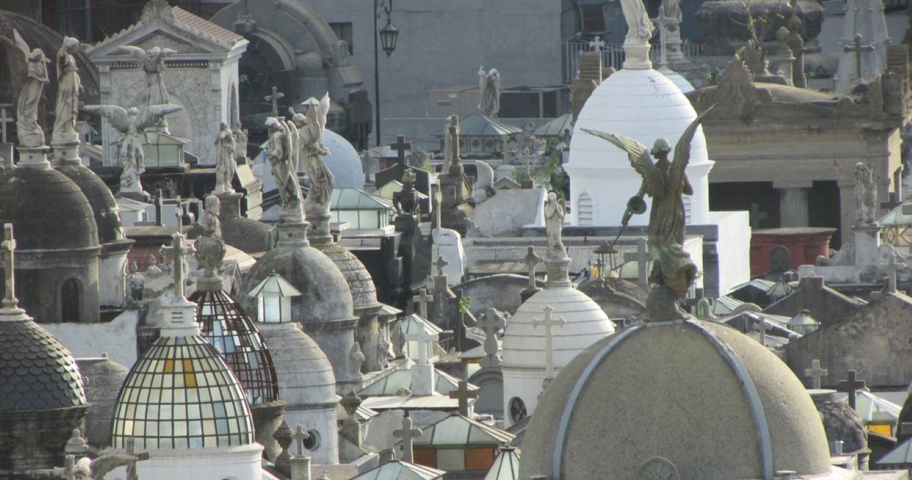 Recoleta neighborhood in the capital of Argentina, Buenos Aires