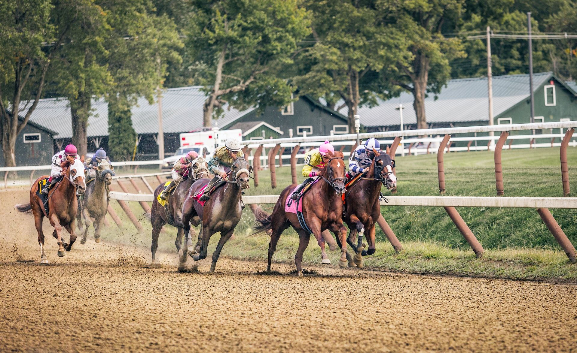 Saratoga Race Course horse racing