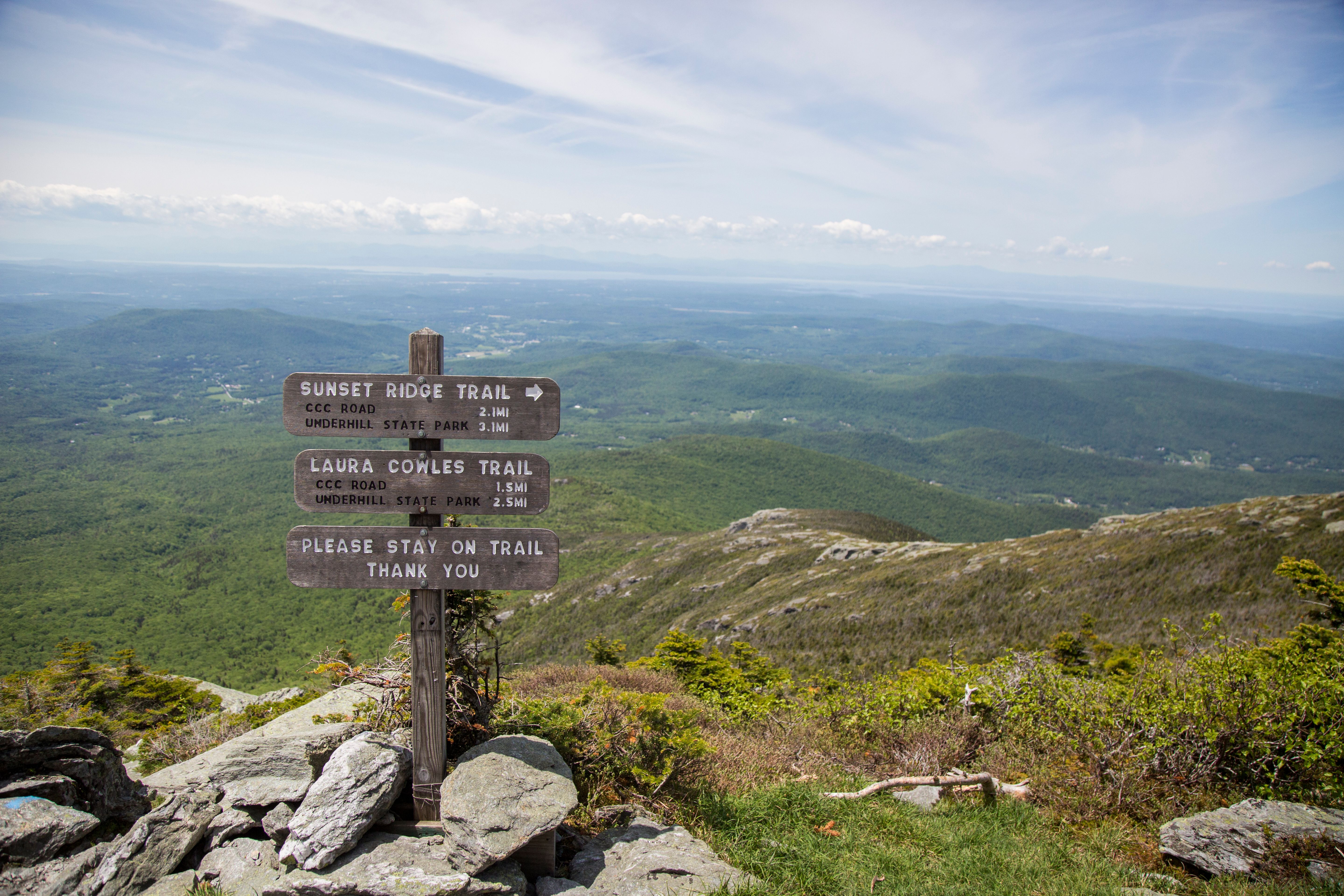 Trail Sign, Stowe