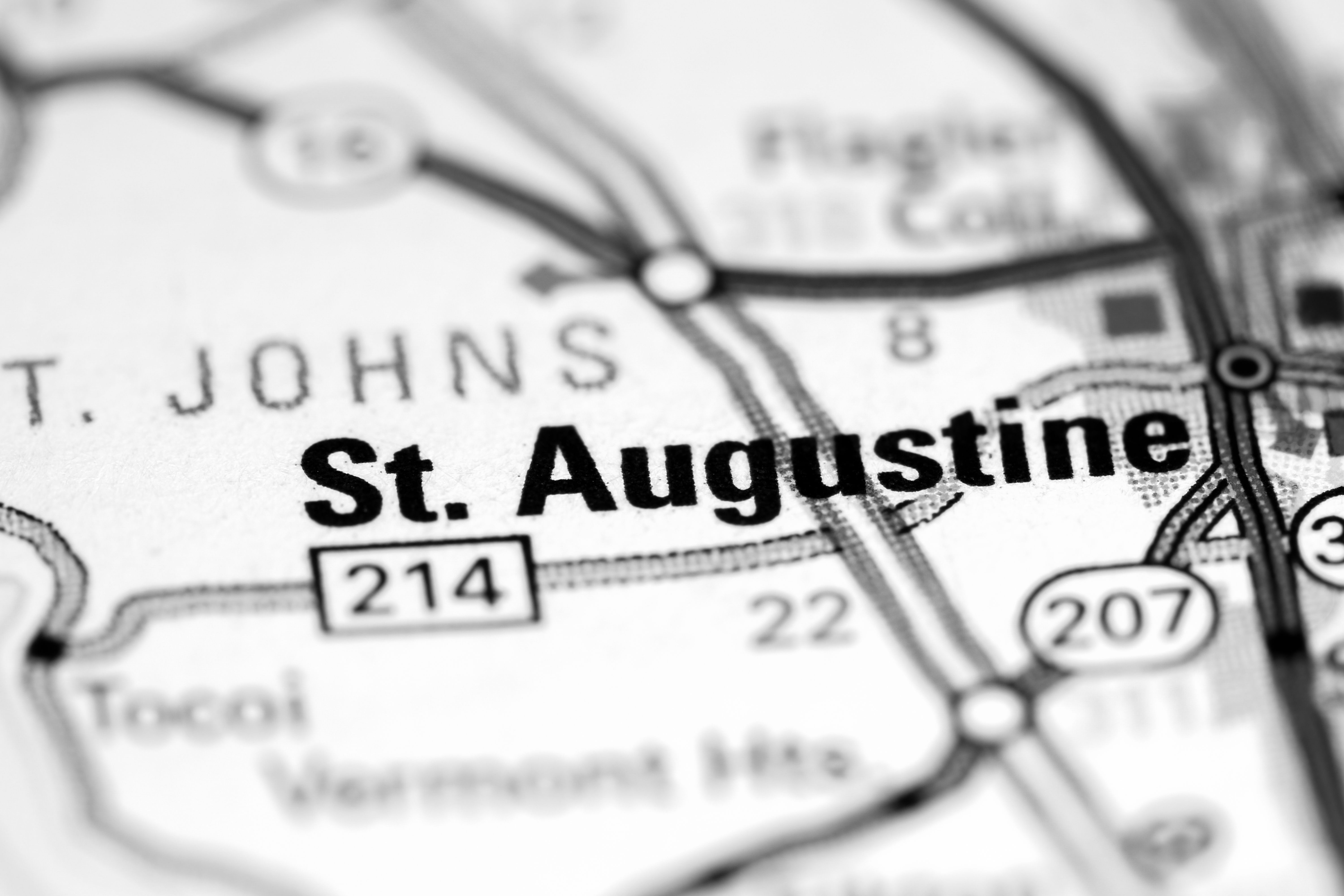 St. Augustine Road Map