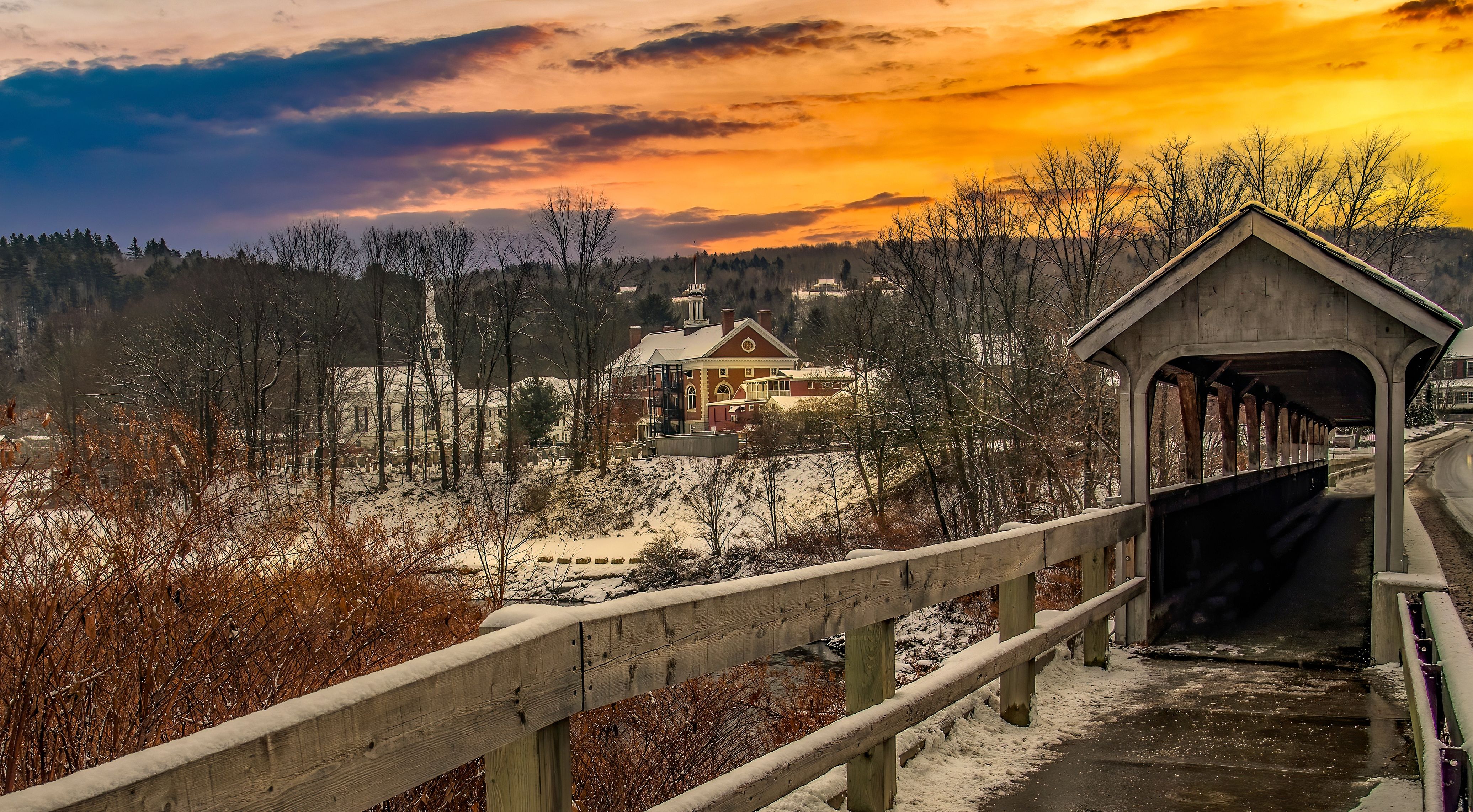 An Old Stowe Bridge