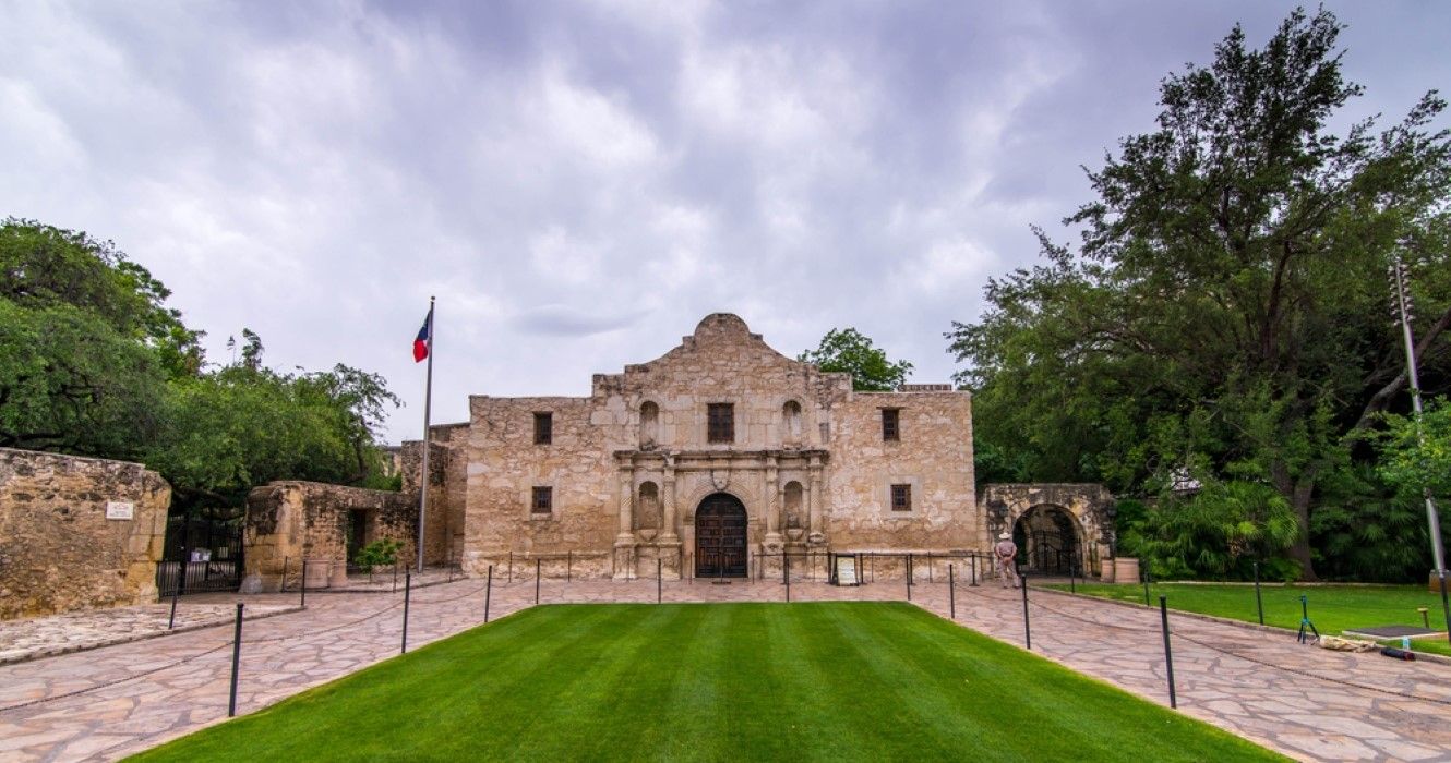 The Alamo in downtown San Antonio, Texas