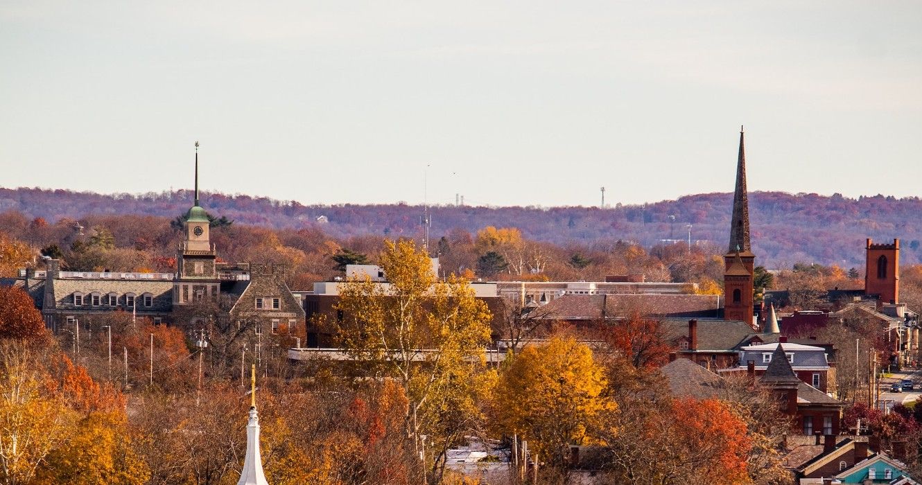 View of Poughkeepsie New York