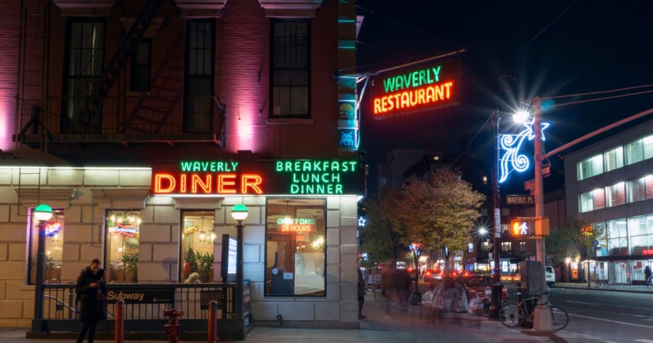 Waverly Restaurant on 6th Ave in Manhattan, New York