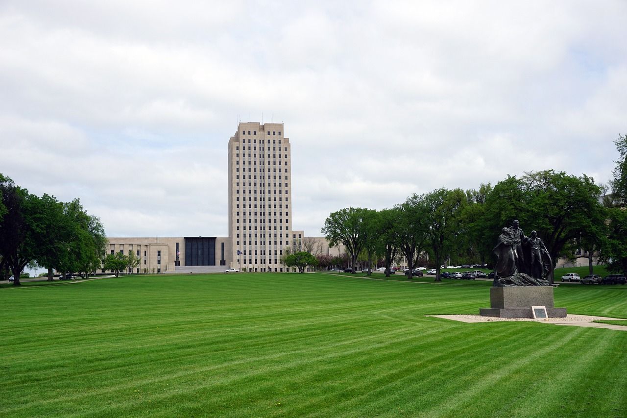 Bismarck State Capitol Building, Bismarck, North Dakota