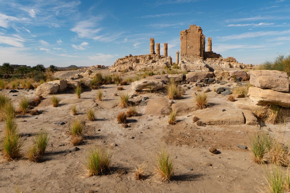 Egyptian Soleb Temple in the Nubia